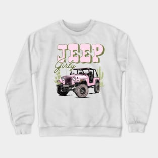 Jeep Girly Crewneck Sweatshirt